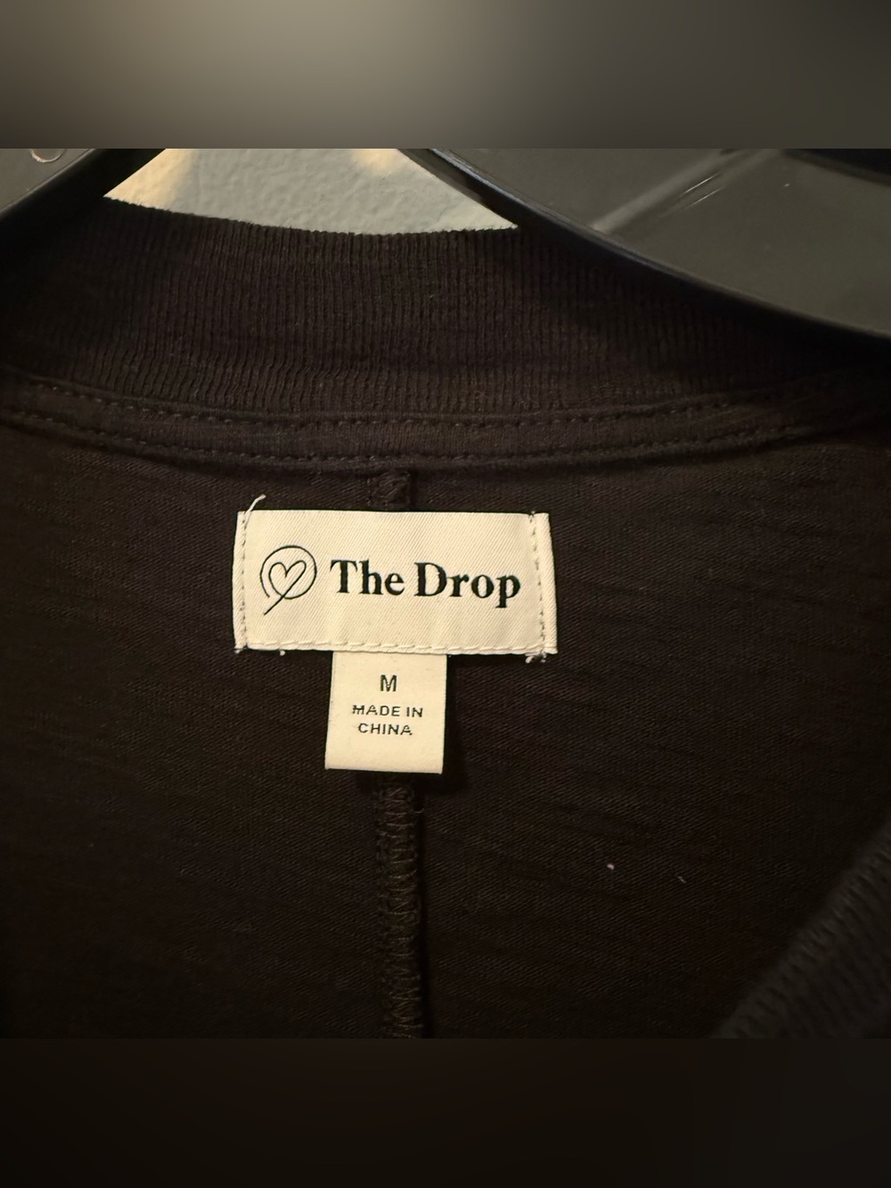 The Drop Sydney Black Cropped Top Size M #TheDropB2 - Picture 2 of 4